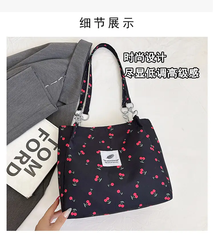 2026 Printed Tote Bag Women Large Capacity Versatile Shoulder Bag — feature 3
