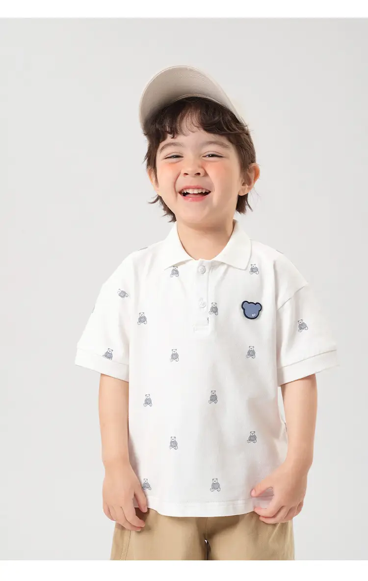 Right European Boys Polo Shirt Short Sleeve Summer Kids Wear — feature 19