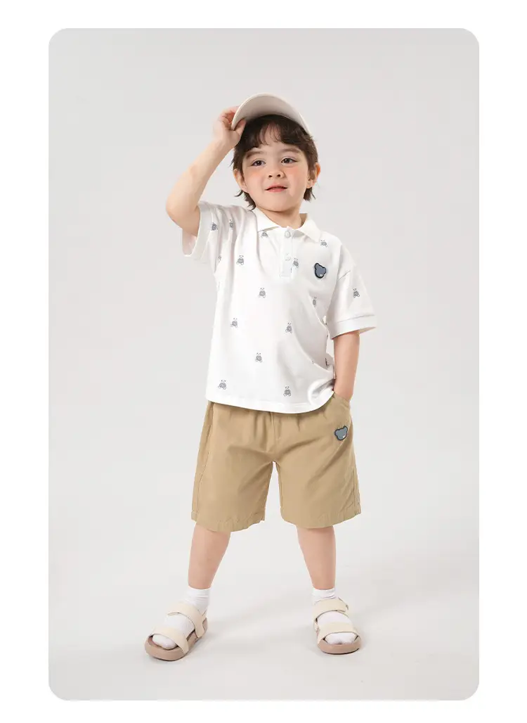Right European Boys Polo Shirt Short Sleeve Summer Kids Wear — feature 20