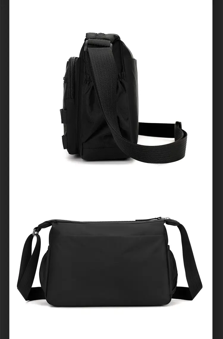 Men's Black Business Crossbody Bag Large Capacity — feature 24