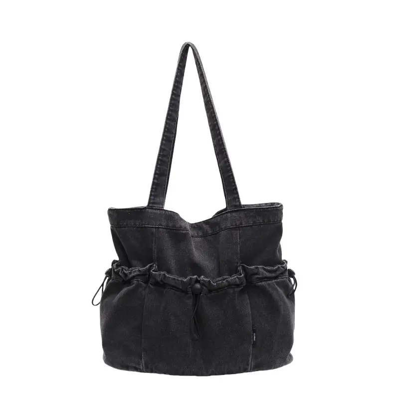 Korean Style Canvas Shoulder Bag for Women - Image 2