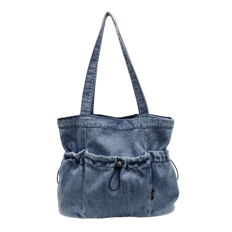 Korean Style Canvas Shoulder Bag for Women - Image 3