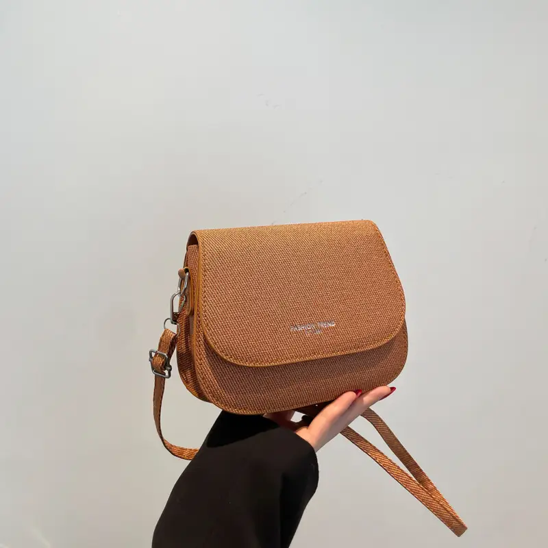 Brown Textured Crossbody Bag for Women 2025 - Image 6