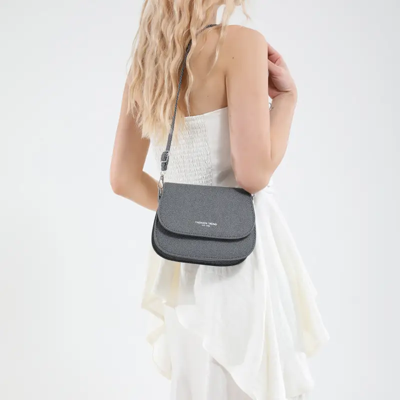 Brown Textured Crossbody Bag for Women 2025 - Image 7