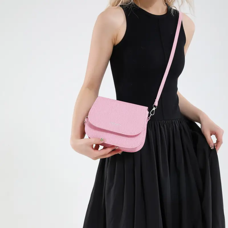 Brown Textured Crossbody Bag for Women 2025 - Image 8