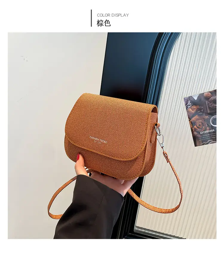 Brown Textured Crossbody Bag for Women 2025 — feature 22