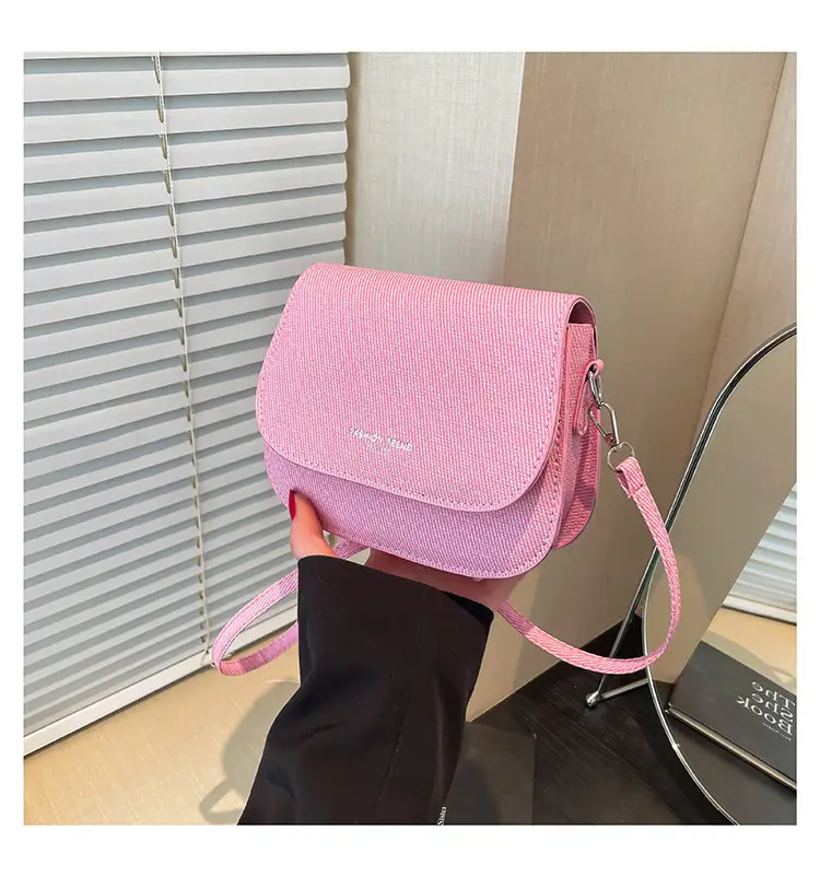 Brown Textured Crossbody Bag for Women 2025 - Image 3