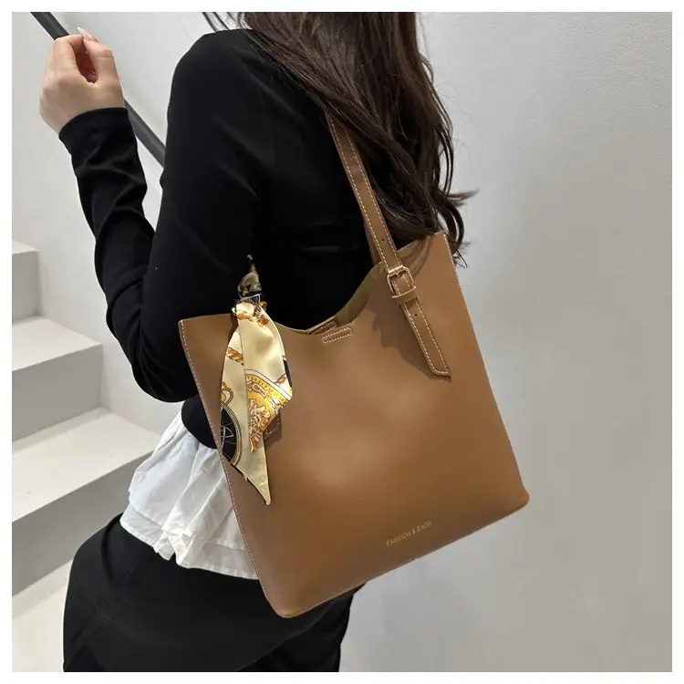 2025 New Silk Scarf Tote Bag for Young Women — feature 14