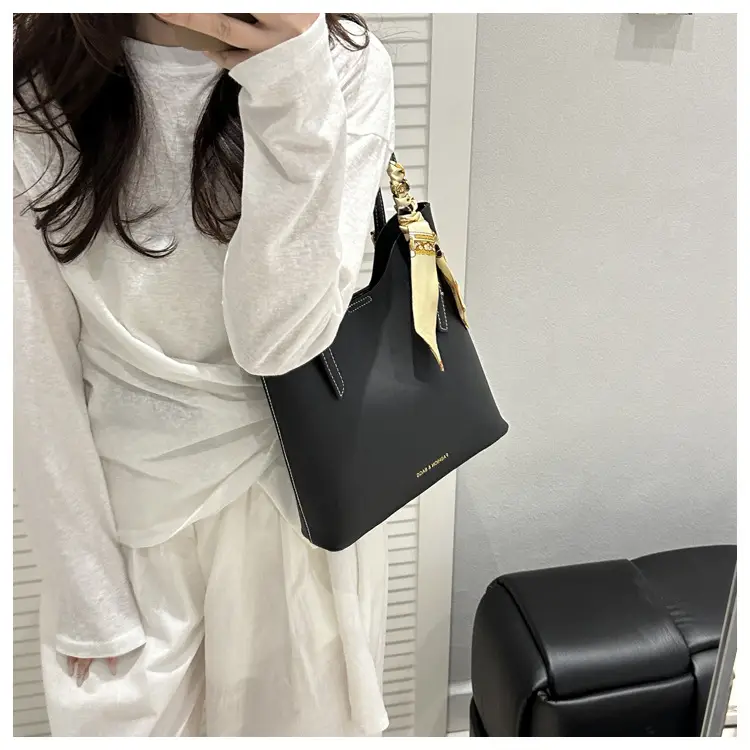 2025 New Silk Scarf Tote Bag for Young Women — feature 17
