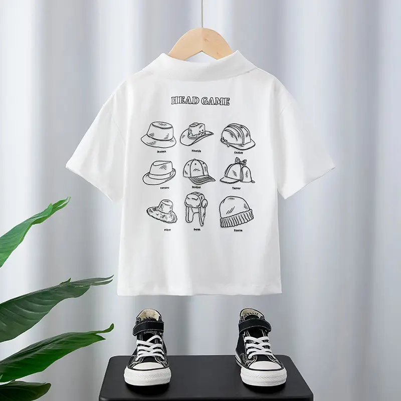 Boys White Polo Shirt Short Sleeve 2025 - Image 5