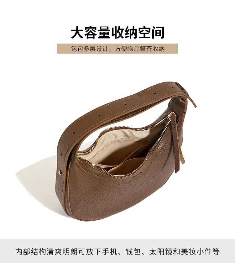 Women Crossbody Bag Tan Leather Shoulder Crossbody 2026 — feature 5