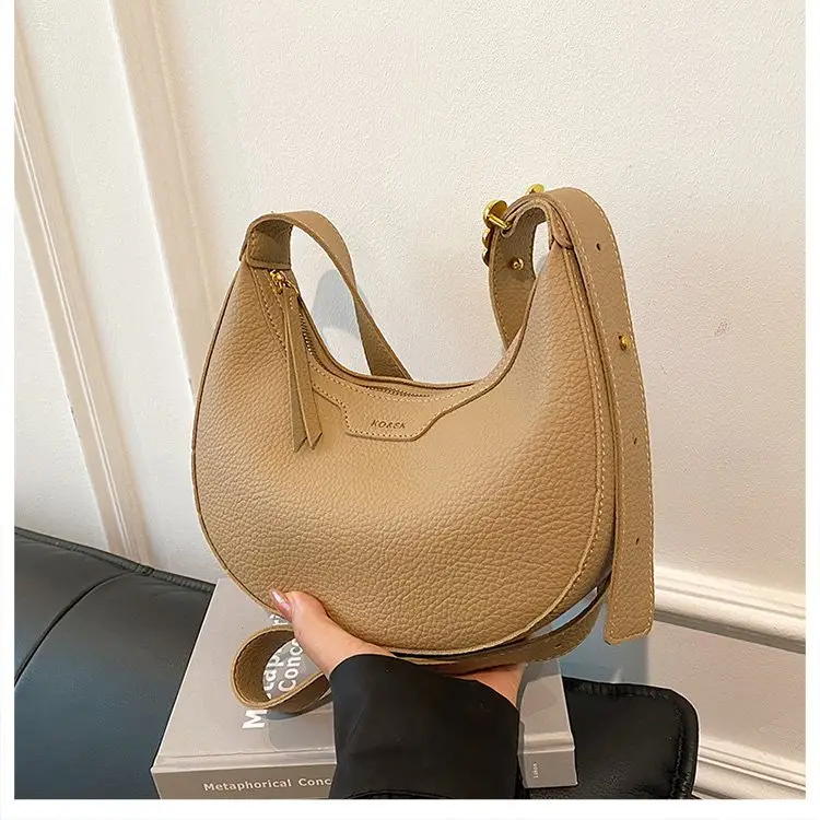 Women Crossbody Bag Tan Leather Shoulder Crossbody 2026 - Image 3