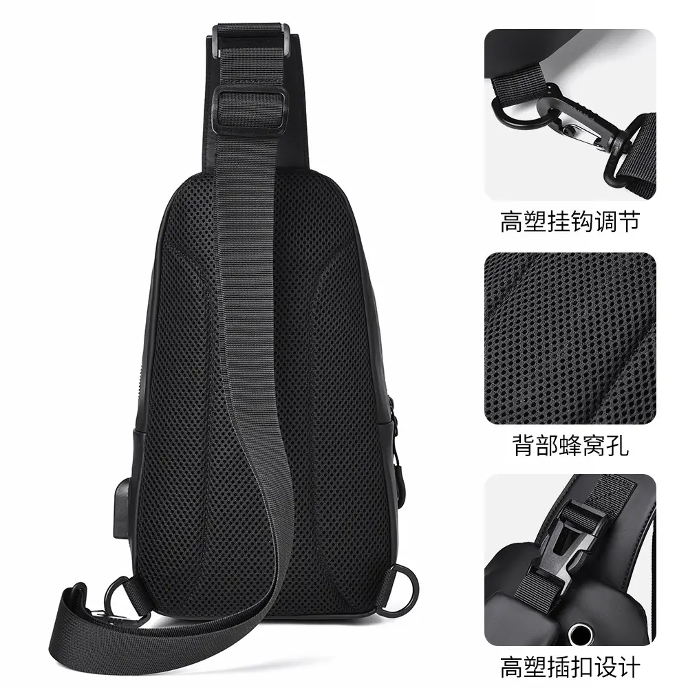 Waterproof Crossbody Bag for Men Business Commute