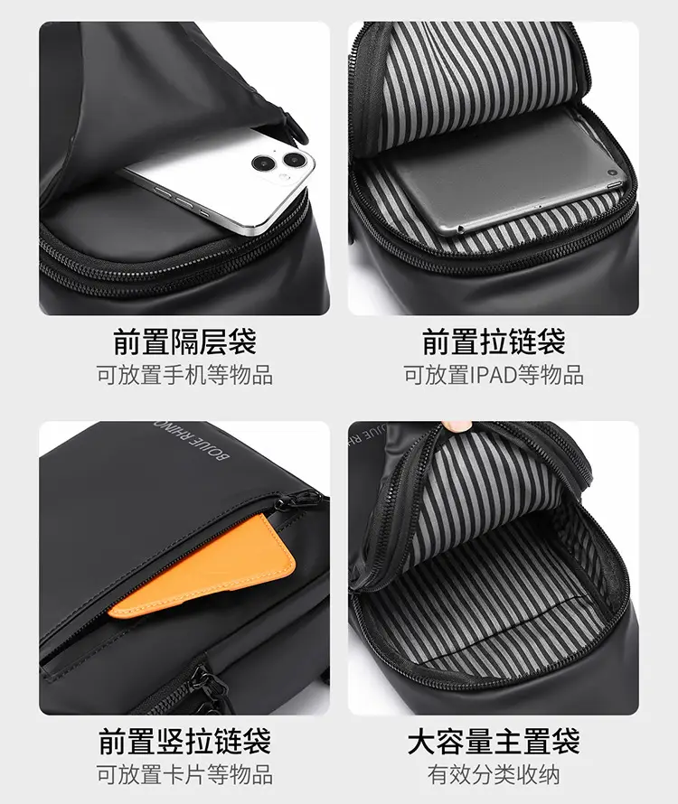 Waterproof Crossbody Bag for Men Business Commute — feature 10