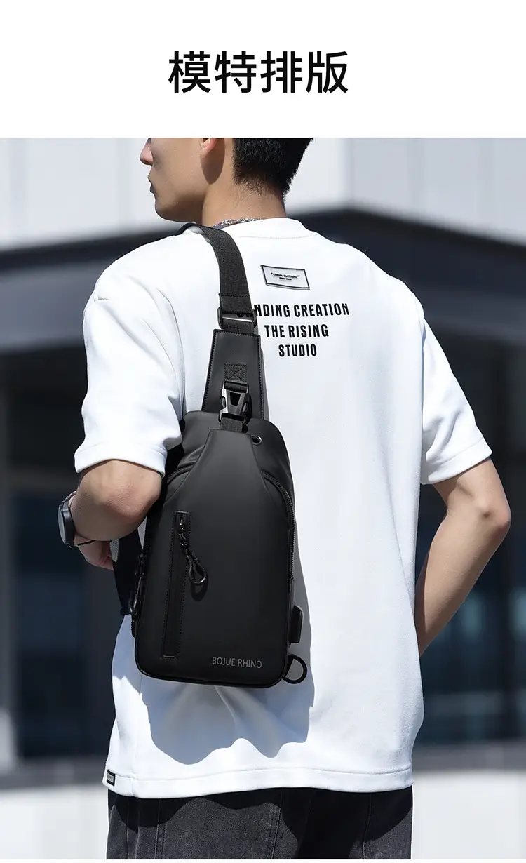 Waterproof Crossbody Bag for Men Business Commute — feature 16
