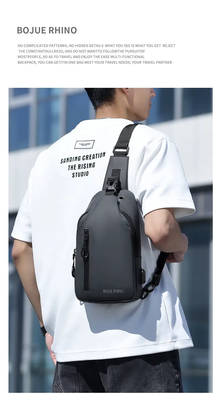 Waterproof Crossbody Bag for Men Business Commute — feature 17