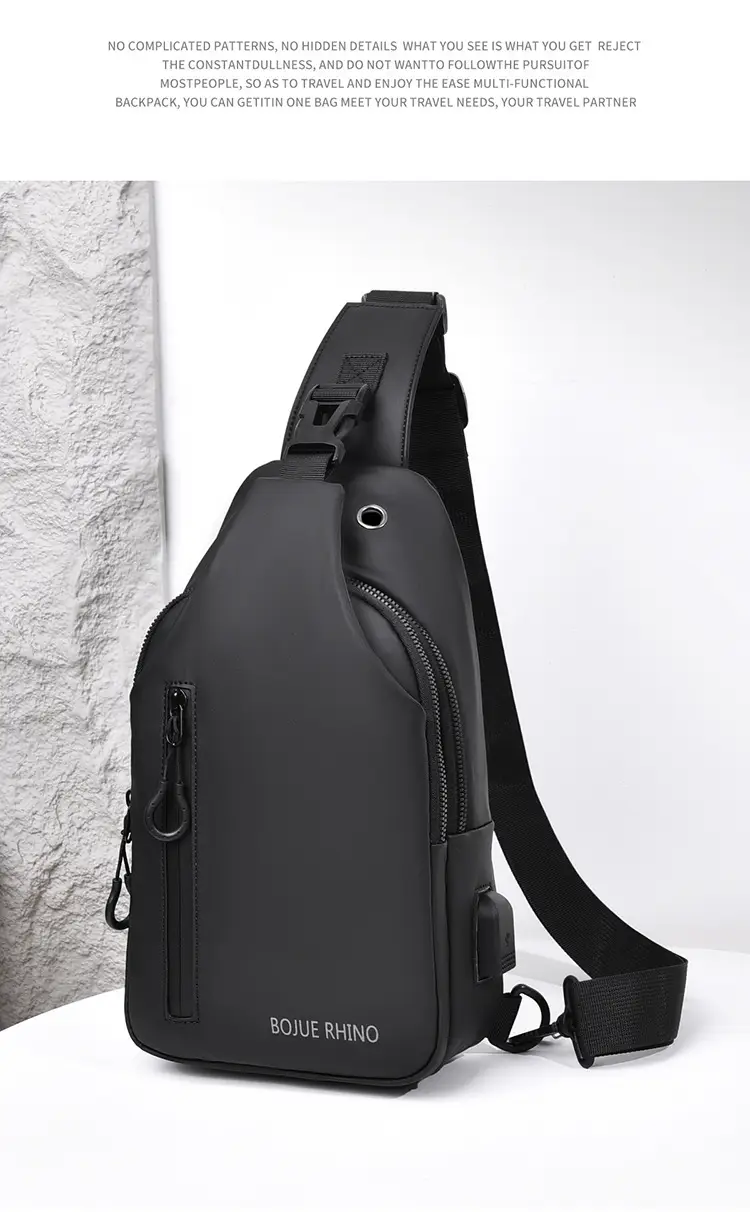 Waterproof Crossbody Bag for Men Business Commute — feature 19