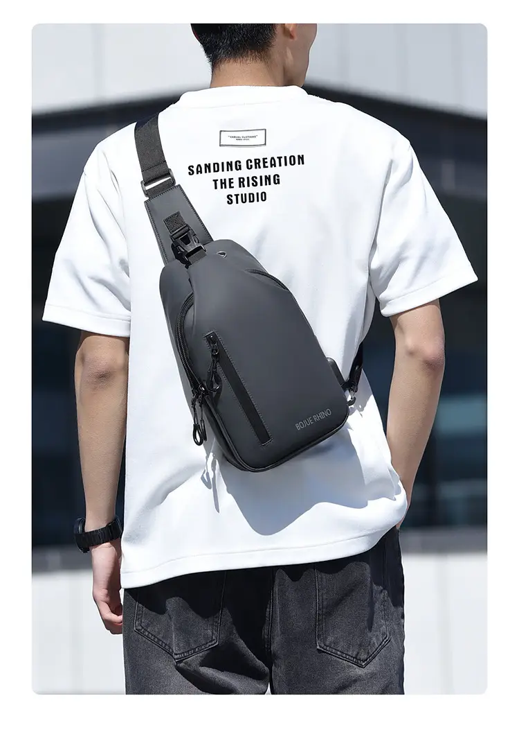 Waterproof Crossbody Bag for Men Business Commute — feature 4