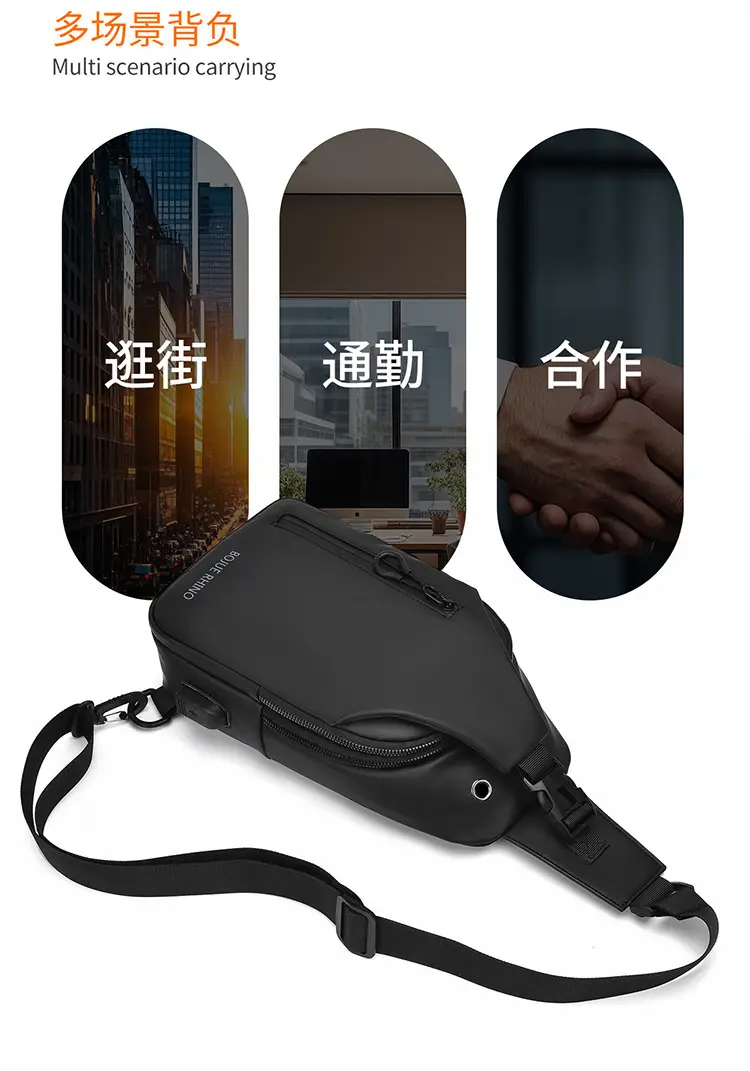 Waterproof Crossbody Bag for Men Business Commute — feature 8
