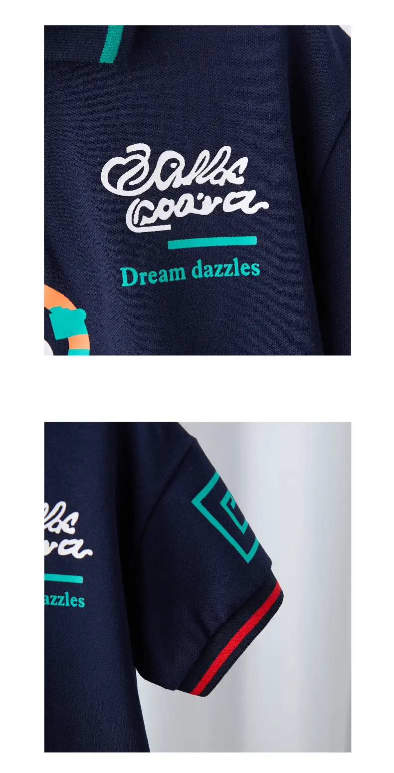 Boys Polo Shirt Navy Blue Summer Kids Wear — feature 6
