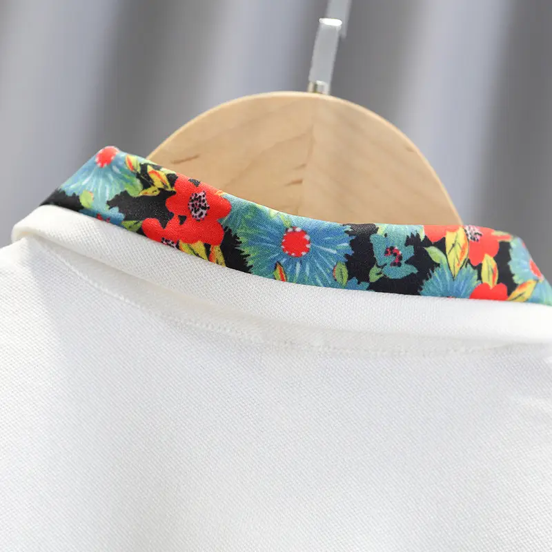Boys Floral Short Sleeve Polo Shirt 2025 - Image 4
