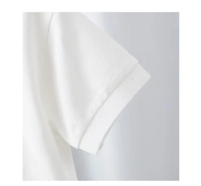 White Boys Polo Shirt Short Sleeve 2025 Summer Wear — feature 8