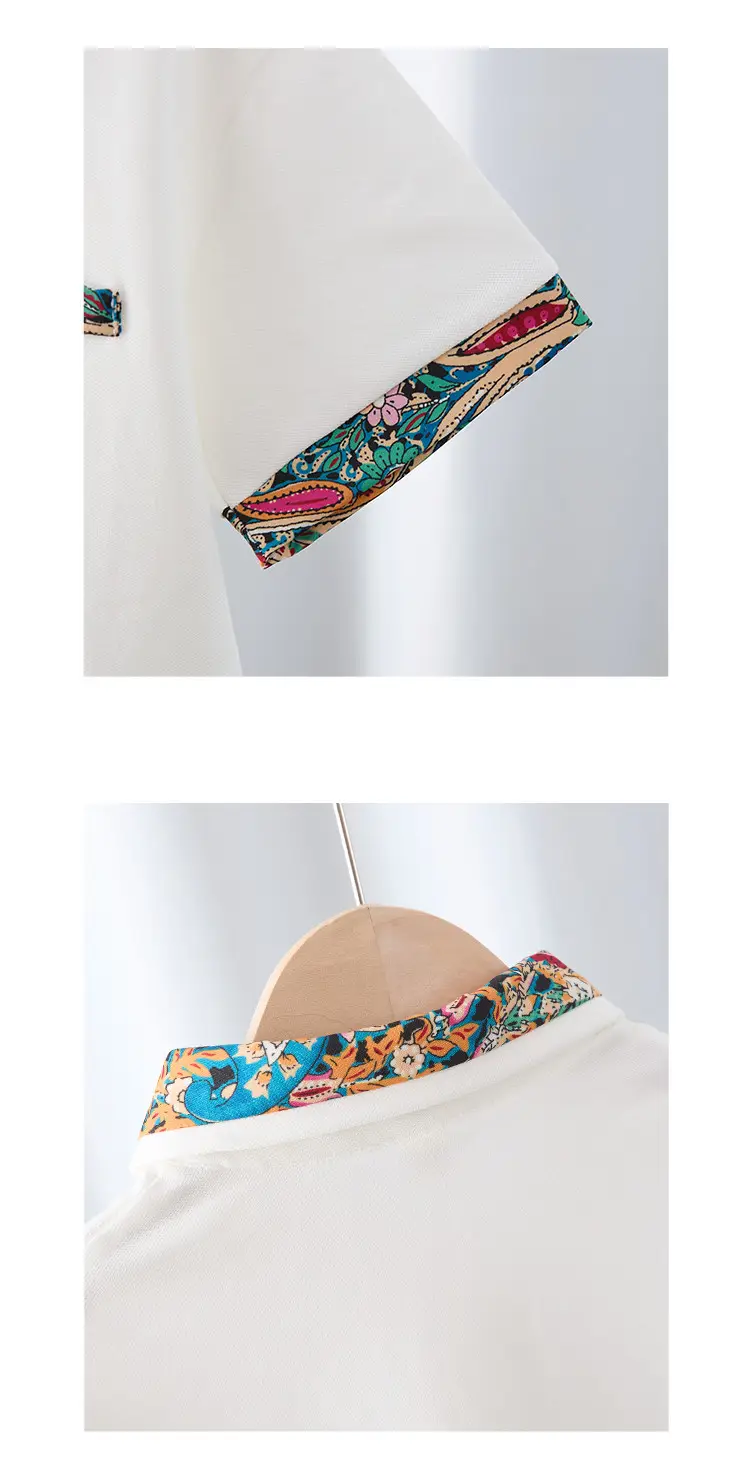Boys T-Shirt Floral Collar 2025 Summer — feature 14