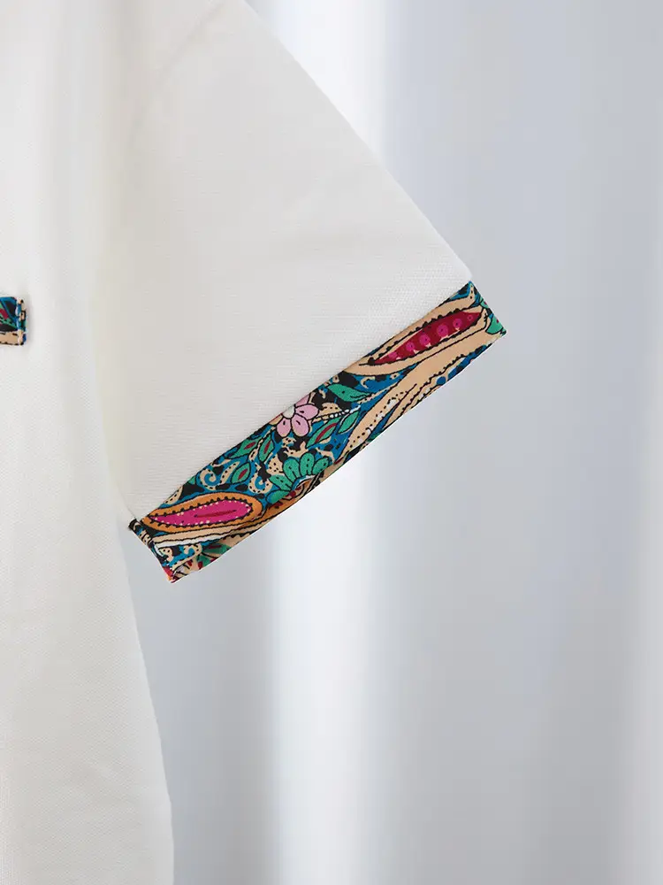 Boys T-Shirt Floral Collar 2025 Summer — feature 19