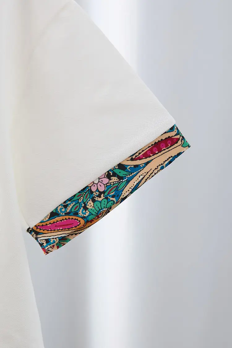 Boys T-Shirt Floral Collar 2025 Summer — feature 27