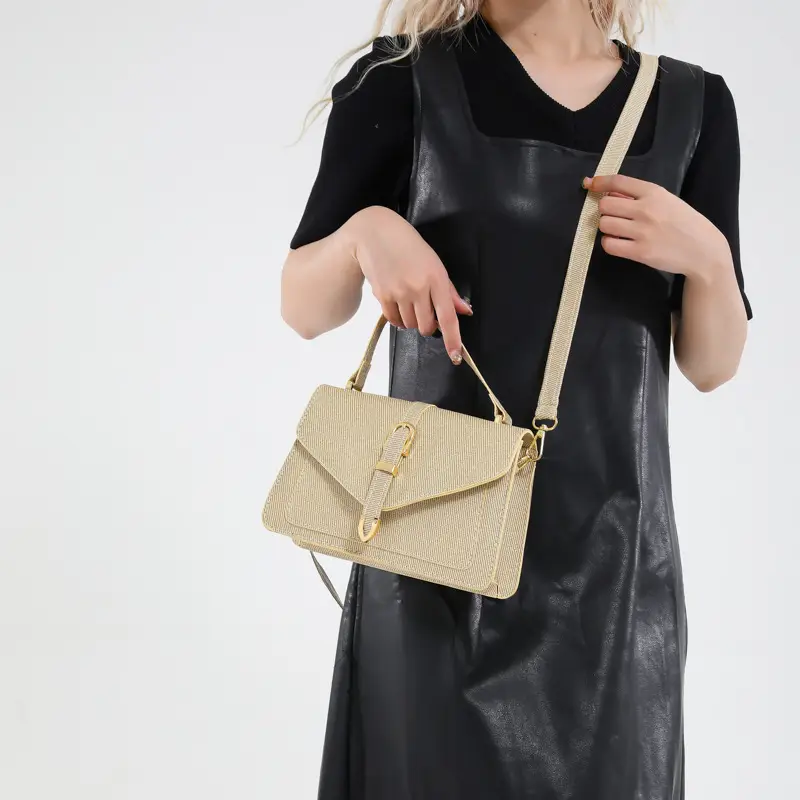 Korean Style Women's Shoulder Bag Brown 2025 - Image 9