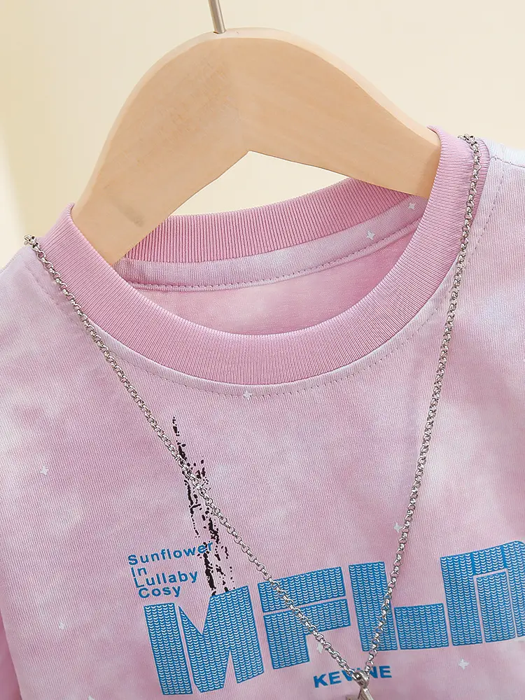 Cool Pink Tie-Dye Boys T-Shirt 2026 - Image 5