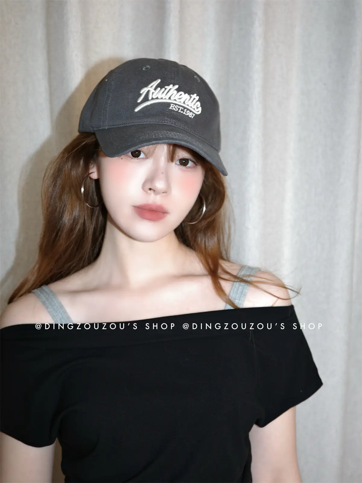 Jintai Embroidered Baseball Cap Women Sunshade Wide Brim — feature 14