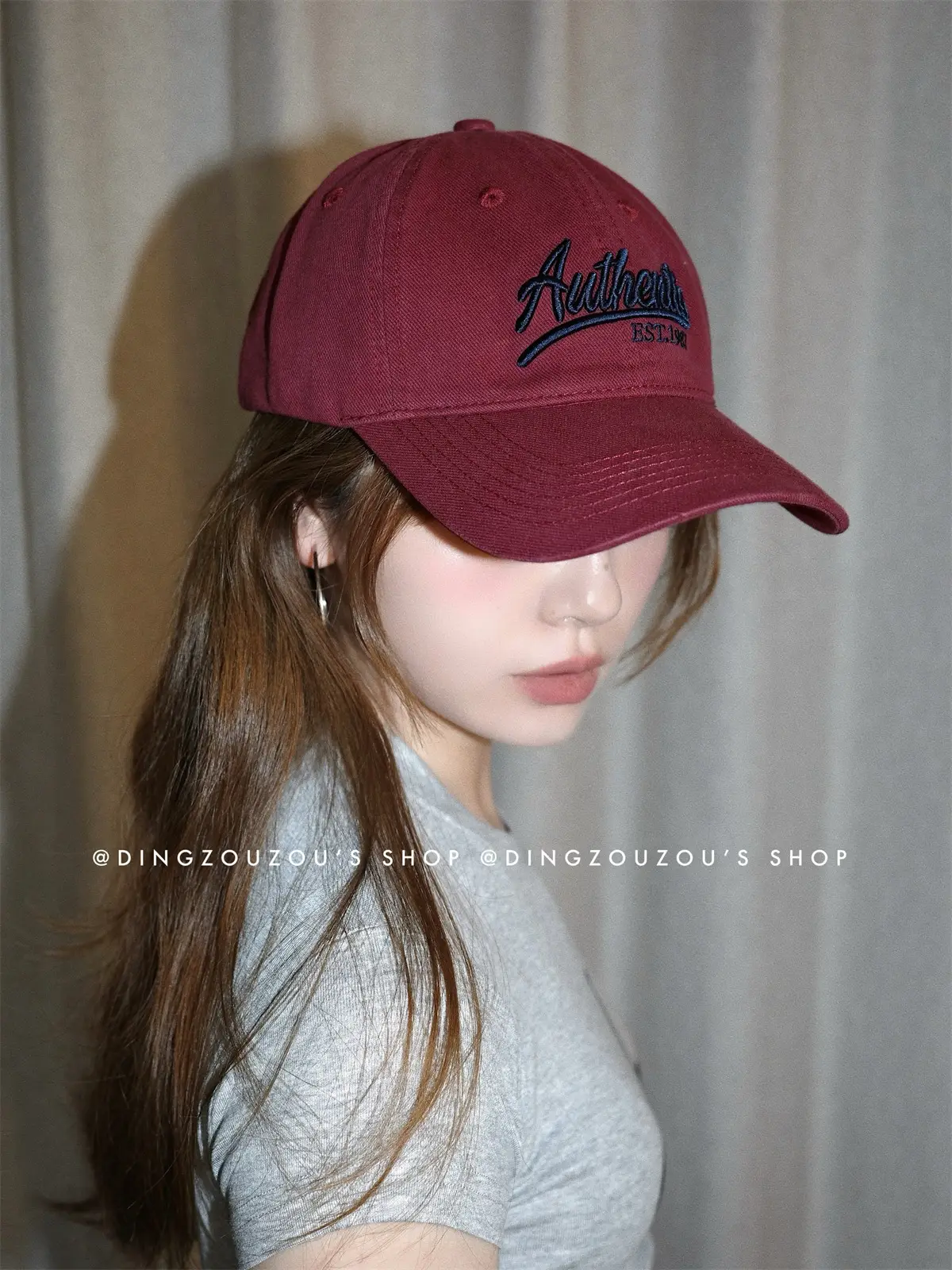 Jintai Embroidered Baseball Cap Women Sunshade Wide Brim — feature 20