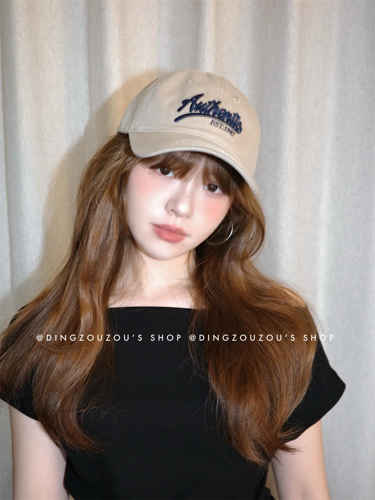 Jintai Embroidered Baseball Cap Women Sunshade Wide Brim — feature 5