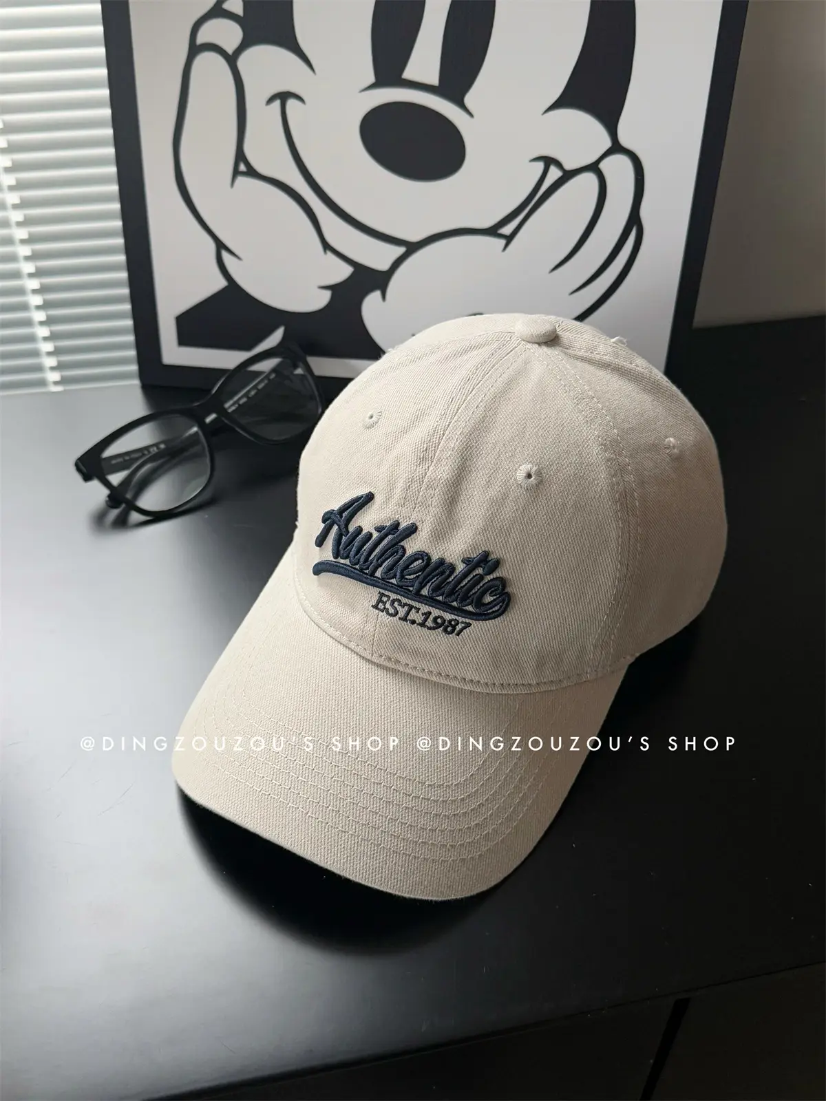 Jintai Embroidered Baseball Cap Women Sunshade Wide Brim - Image 2