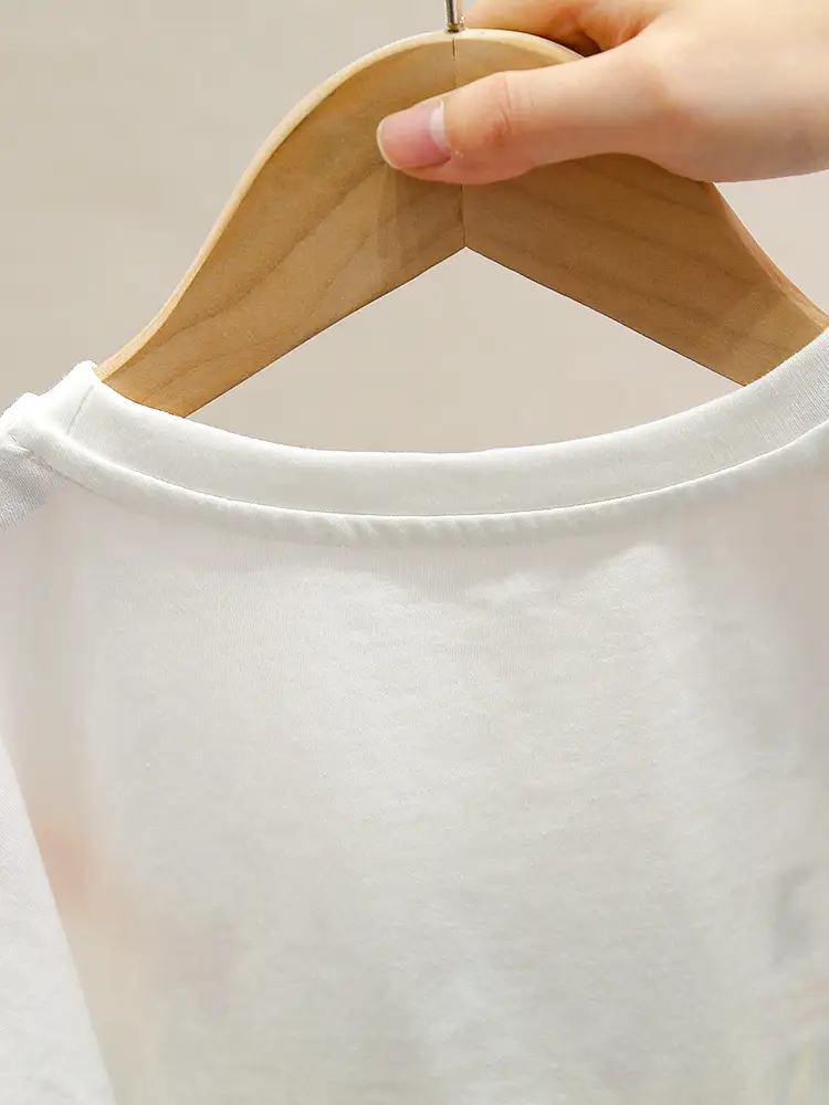 White 7819 Boys Summer T-Shirt Short Sleeve 2026 - Image 6
