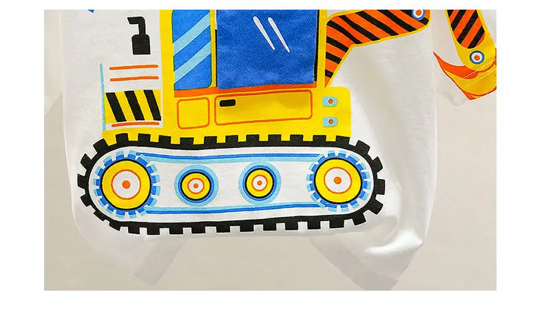 White 7819 Boys Summer T-Shirt Short Sleeve 2026 — feature 7