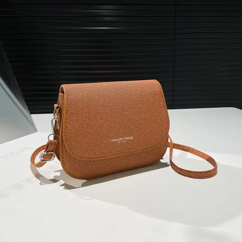 Light Blue Saddle Crossbody Bag for Women 2025 - Image 2