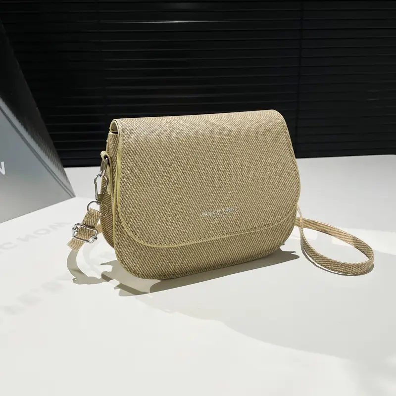 Light Blue Saddle Crossbody Bag for Women 2025 - Image 4