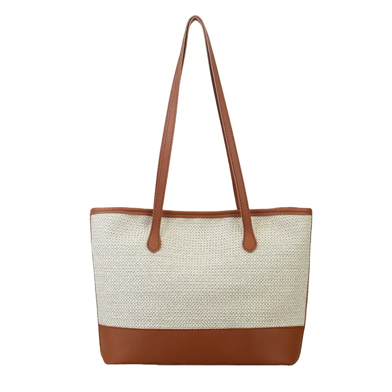 Large Capacity Women's Woven Shoulder Bag 2025 - Image 6
