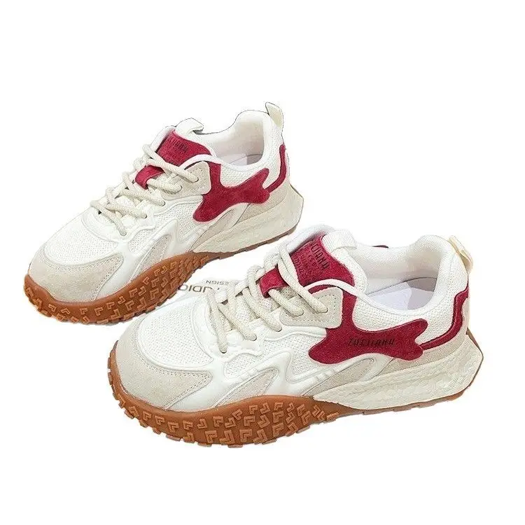 2025 New Thick-soled German Training Shoes Women's Spring Joker Forrest Gump Shoes Increased Soft-soled Women's Torre Casual sneaker - Image 6