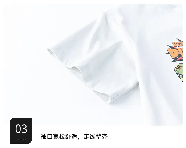 Boys Cartoon T-Shirt 2025 Summer Mid Big — feature 10