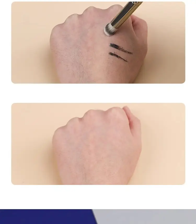 Angled Concealer Brush with Stippling Design β feature 6