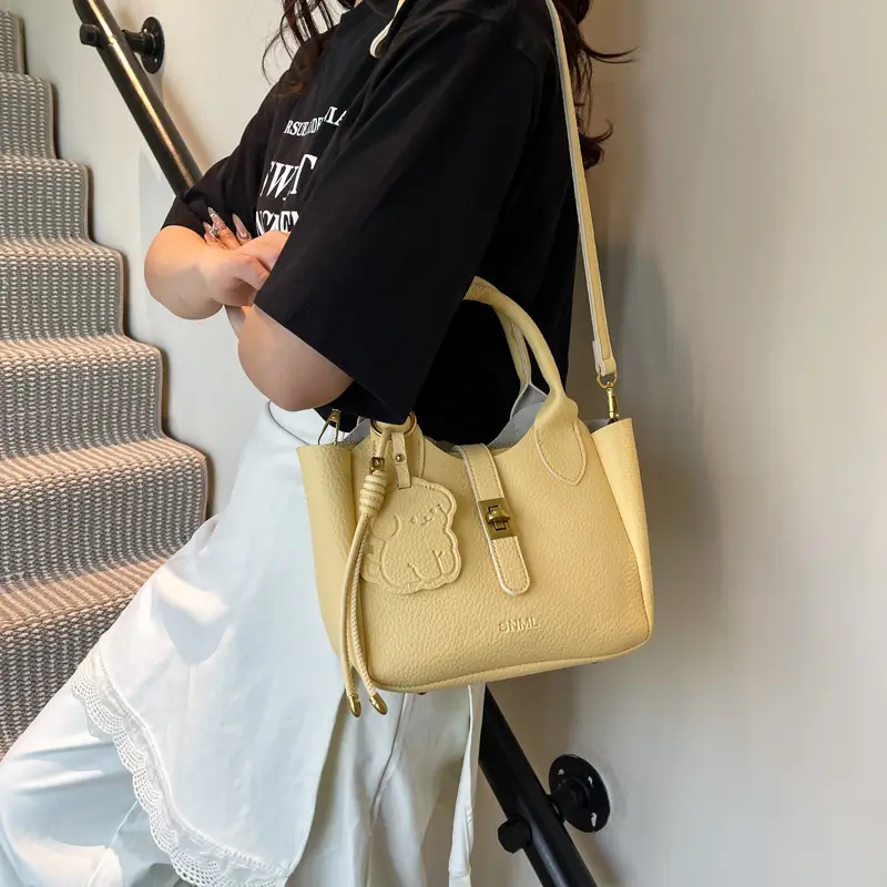 Yellow Korean Style Shoulder Bag 2025 New - Image 9