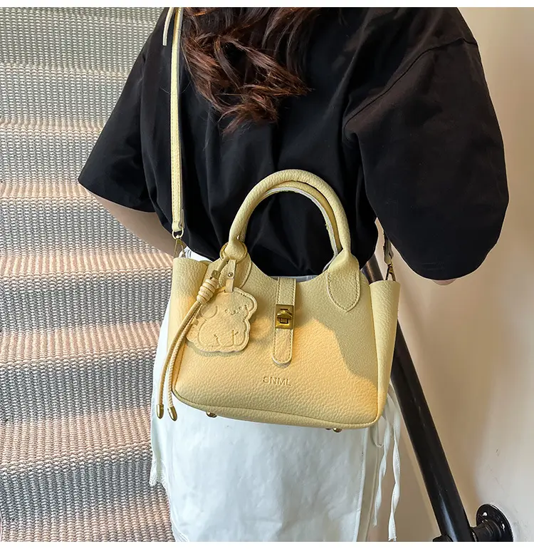Yellow Korean Style Shoulder Bag 2025 New — feature 18
