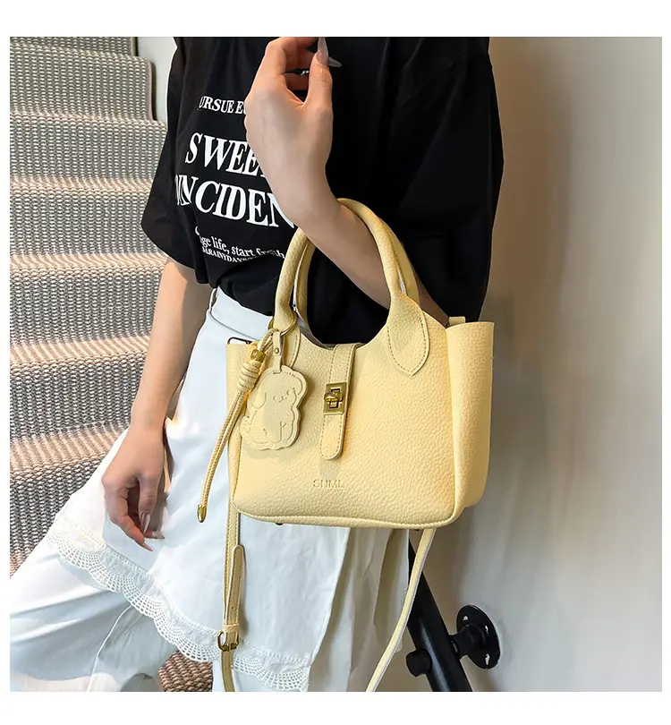 Yellow Korean Style Shoulder Bag 2025 New — feature 2