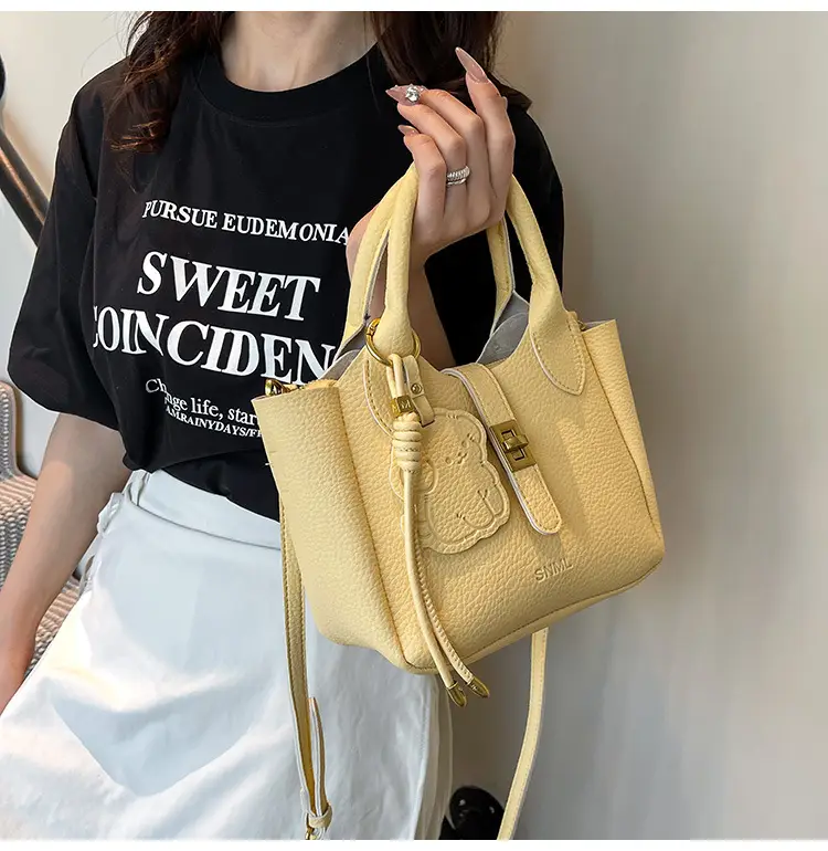 Yellow Korean Style Shoulder Bag 2025 New — feature 20