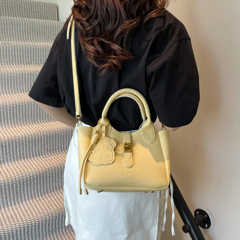 Yellow Korean Style Shoulder Bag 2025 New - Image 4