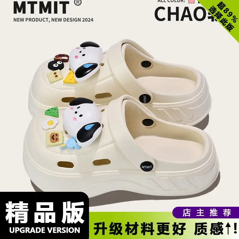 Women Cartoon Clogs Black EVA Platform Sandals - Image 6