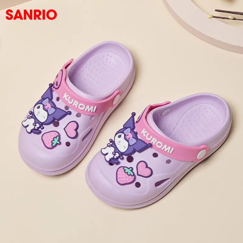 Sanrio Kids Blue Hole Sandals Summer Non-Slip